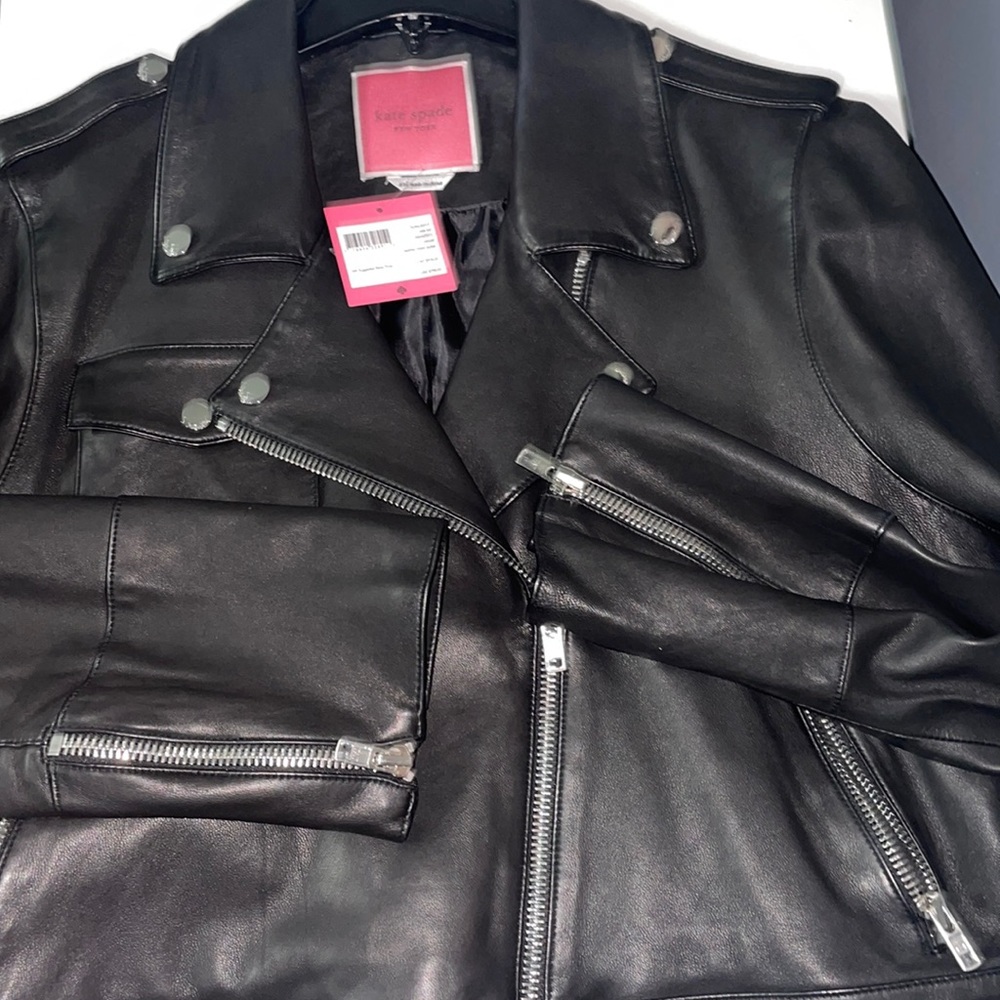 kate spade moto jacket